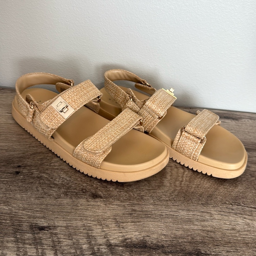 A New Day Tanner Platform Double Band Sandal